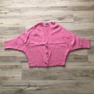 Pink Devoted Button-Up Women's Cardigan